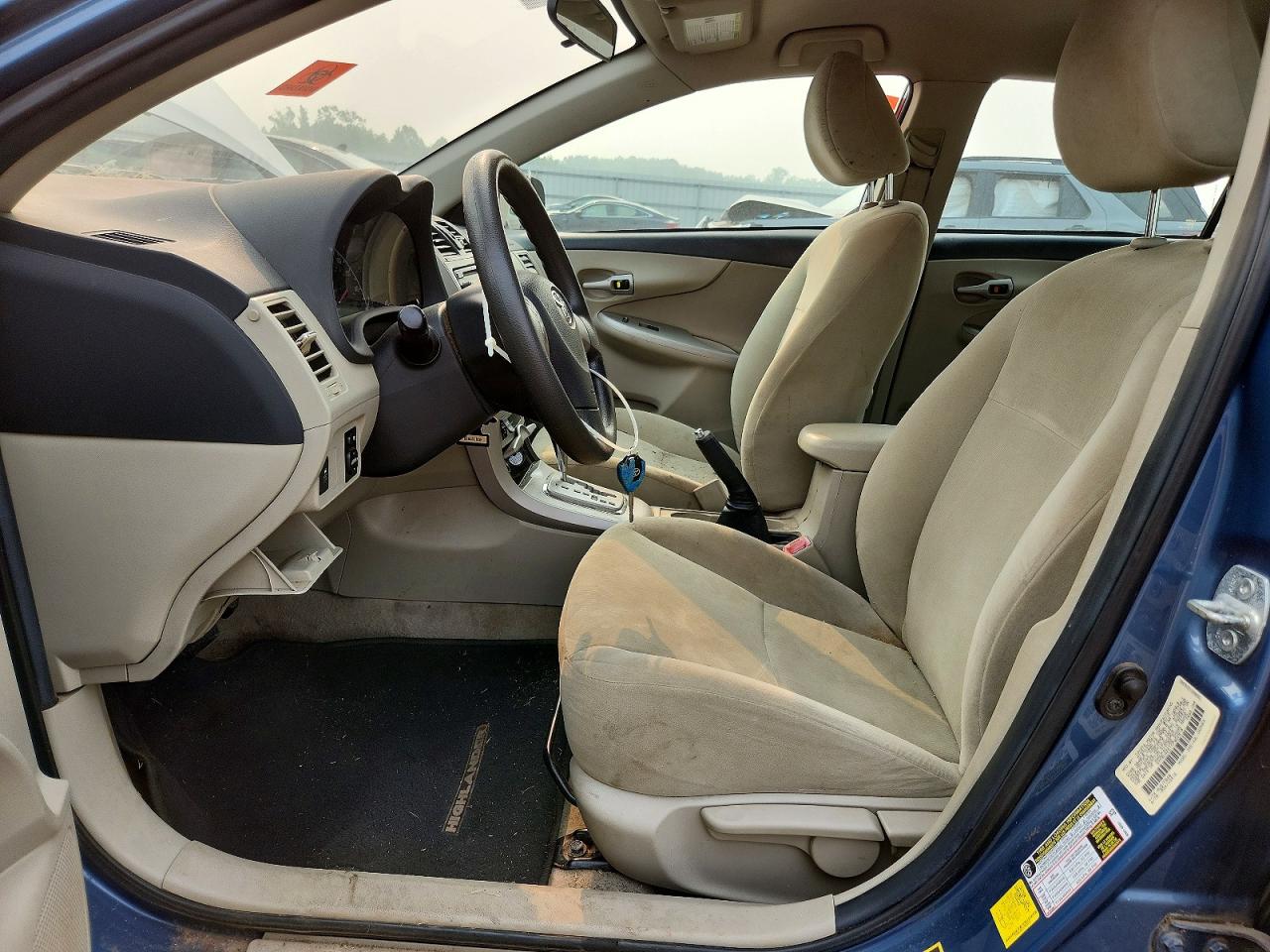 2012 Toyota Corolla Le Синий vin: 5YFBU4EE1CP022818