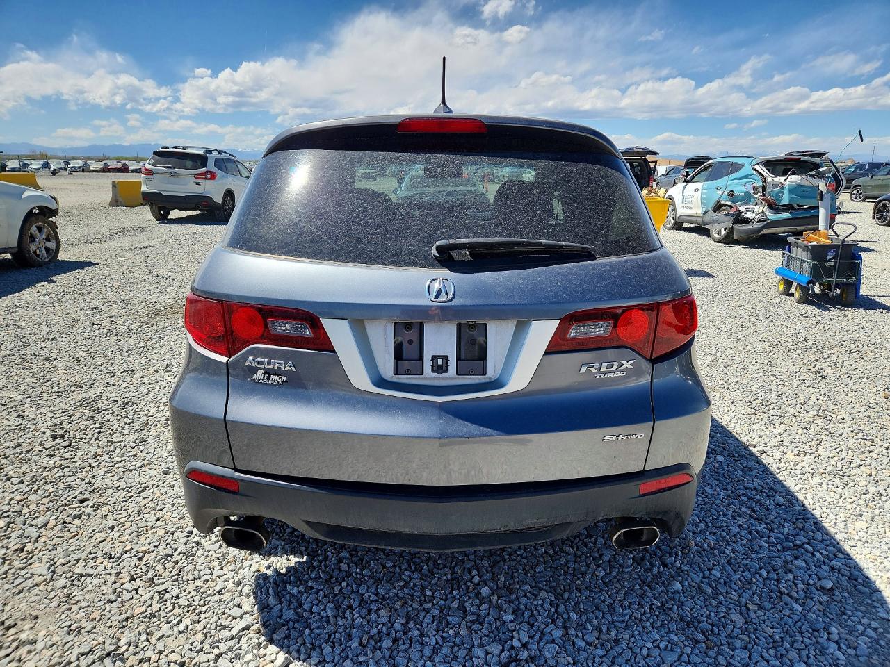 2012 Acura Rdx Серый vin: 5J8TB1H26CA000653