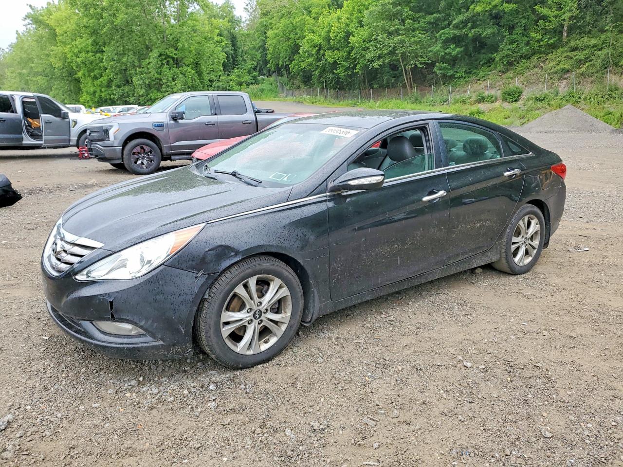 2013 Hyundai Sonata Limited Gray vin: 5NPEC4AC2DH658537
