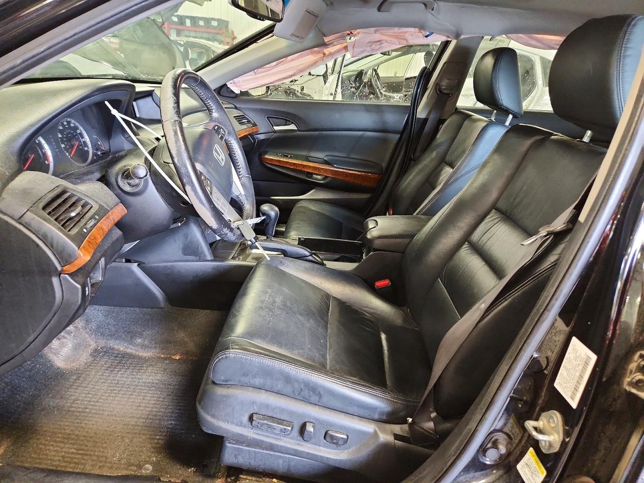 2012 Honda Accord Exl Black vin: 1HGCP2F89CA104035