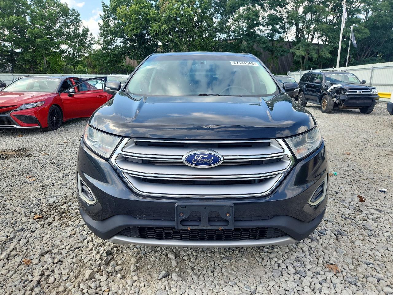2015 Ford Edge Titanium Black vin: 2FMTK4K86FBB21832