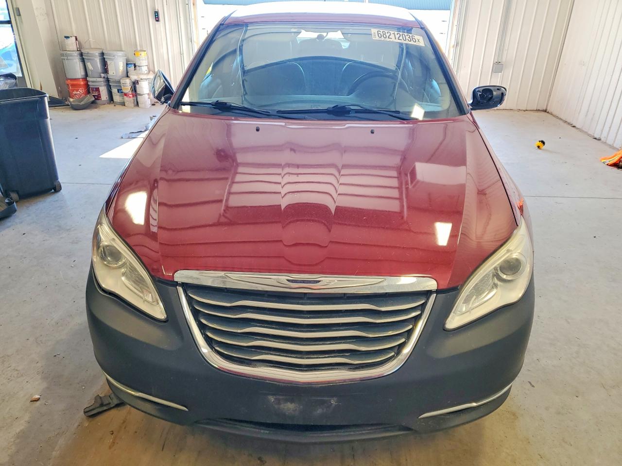 2013 Chrysler 200 Limited Red vin: 1C3CCBCG3DN515841