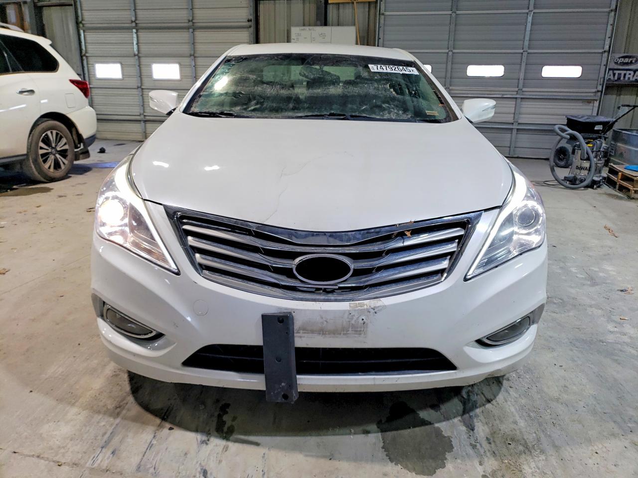 2014 Hyundai Azera Белый vin: KMHFG4JGXEA350872