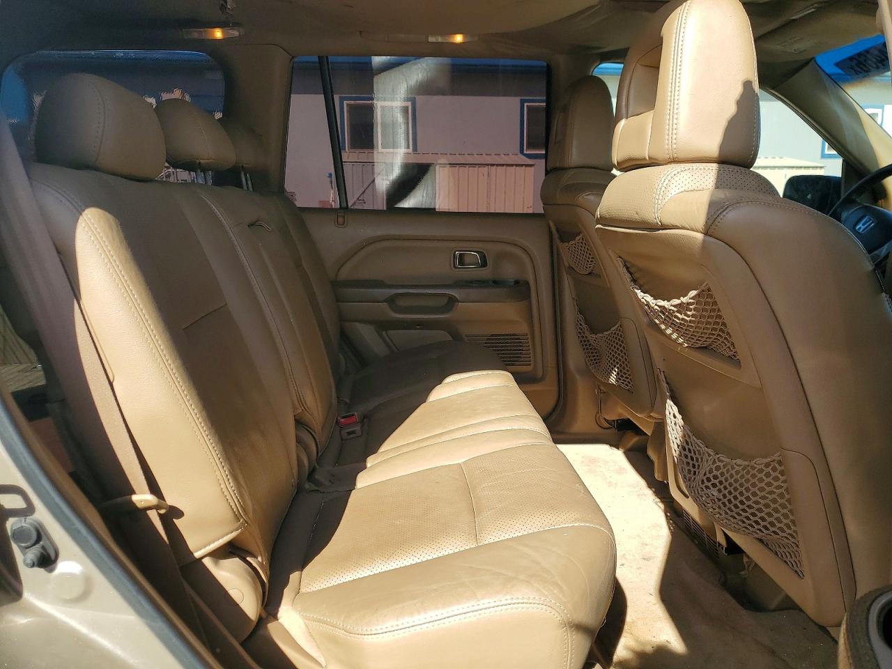2005 Honda Pilot Exl Gold vin: 2HKYF18555H549050