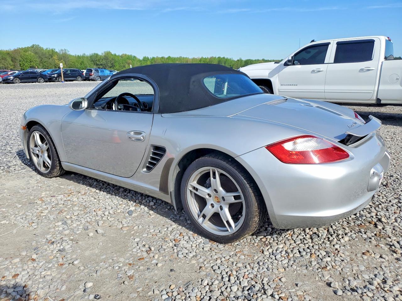 2006 Porsche Boxster Silver vin: WP0CA29896U712944