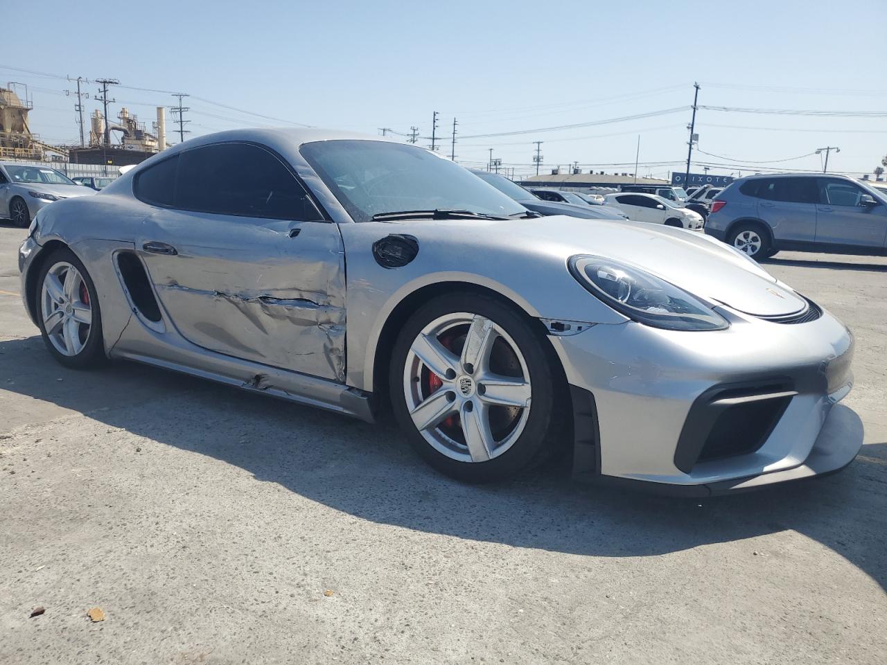 2024 Porsche Cayman Gts Silver vin: WP0AD2A89RK269365