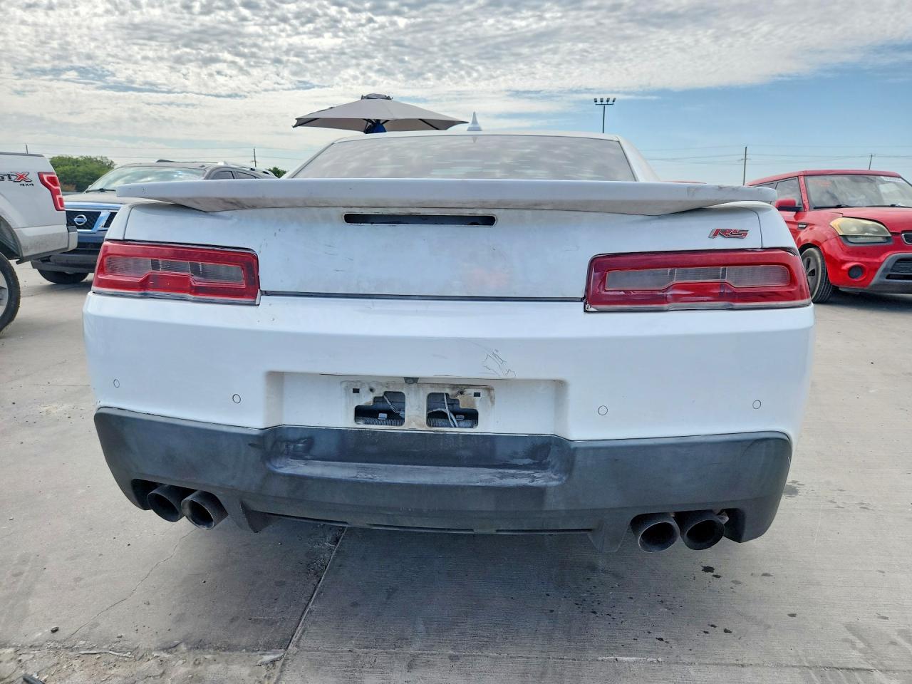 2015 Chevrolet Camaro Lt Белый vin: 2G1FD1E34F9189976
