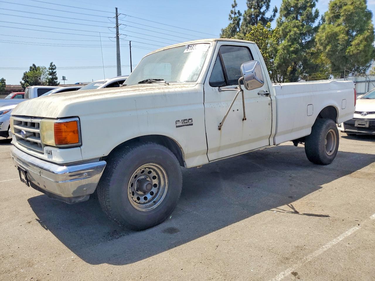 1989 Ford F150 Белый vin: 1FTDF15Y3KPA88962