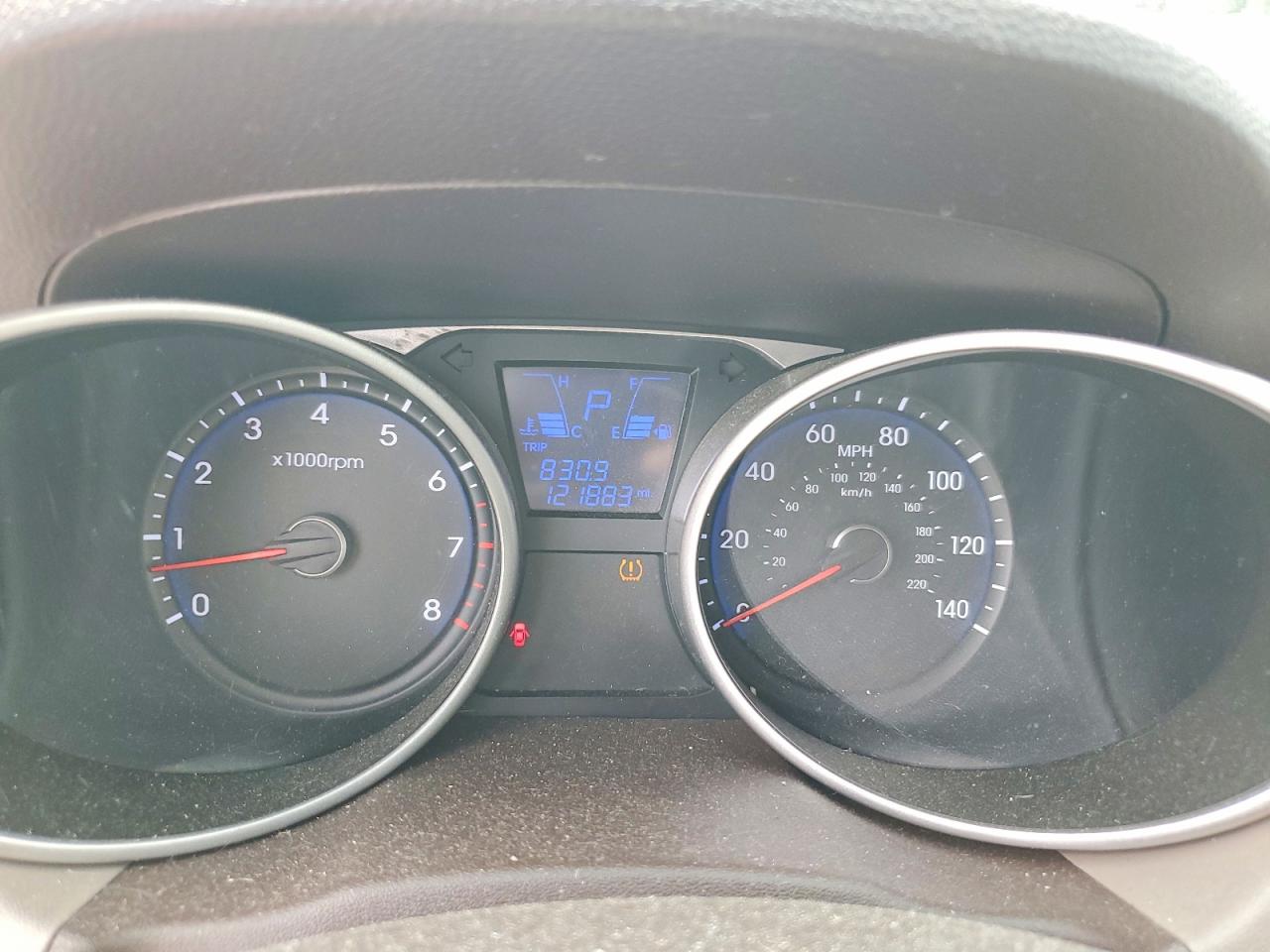 2013 Hyundai Tucson Gls Black vin: KM8JUCAC2DU584057