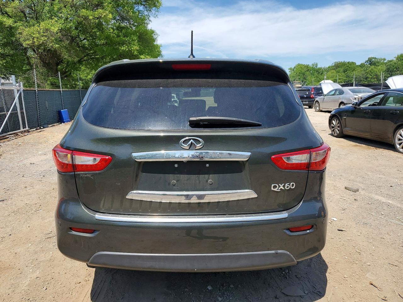 2014 Infiniti Qx60 Base Gray vin: 5N1AL0MM6EC532394
