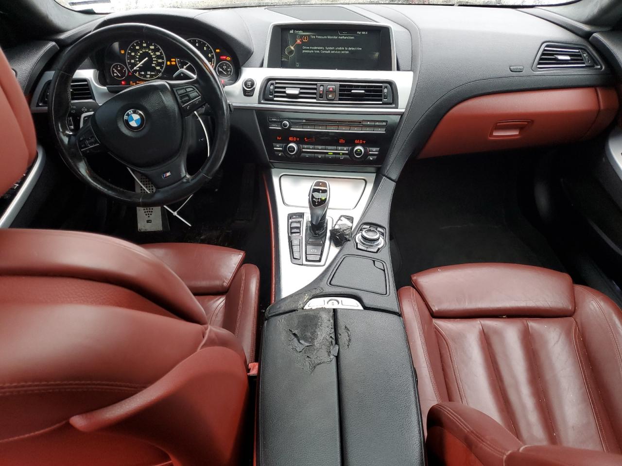 2014 Bmw 650 Xi Gran Coupe Серебряный vin: WBA6B4C51ED099119