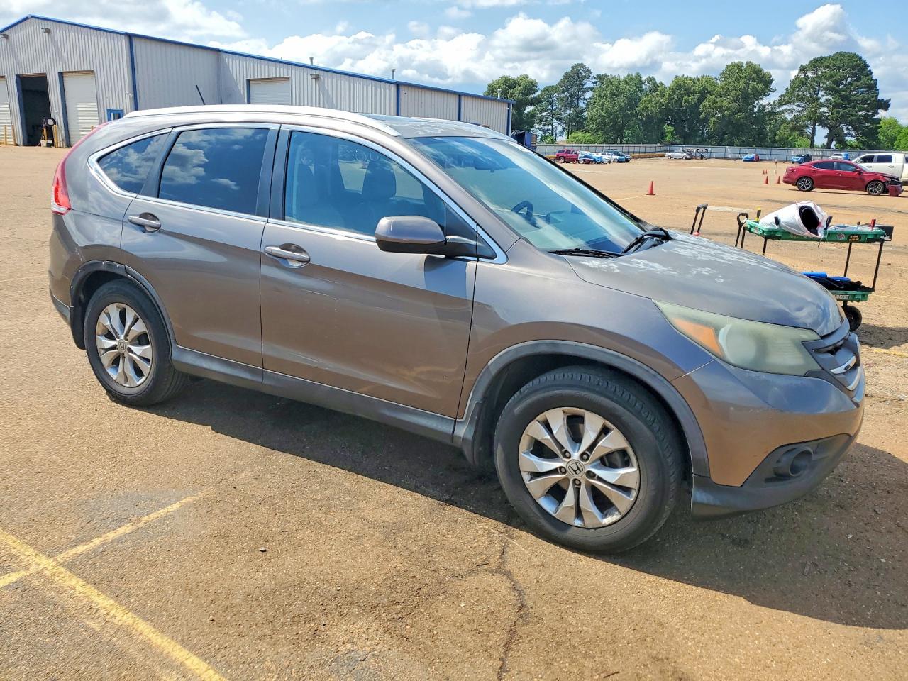 2014 Honda Cr-v Exl Серый vin: 5J6RM3H76EL016170