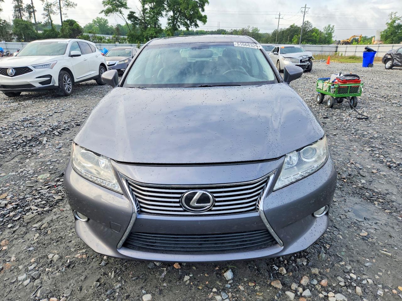 2014 Lexus Es 350 Silver vin: JTHBK1GGXE2098816