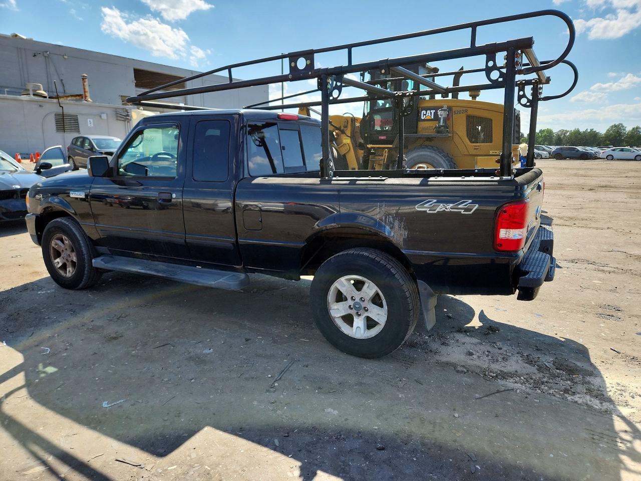 2006 Ford Ranger Super Cab Black vin: 1FTZR45E26PA45725