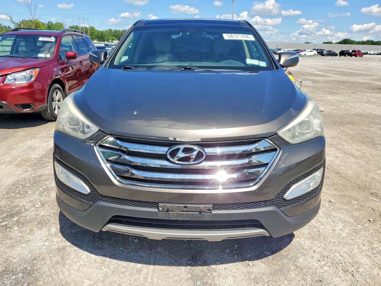 2013 Hyundai Santa Fe Sport 2.4l Gray vin: 5XYZUDLB3DG085139