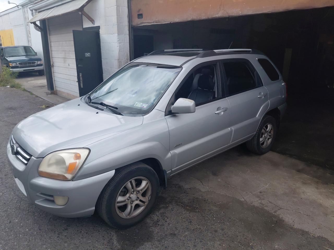 2006 Kia New Sportage Серебряный vin: KNDJE723167219829