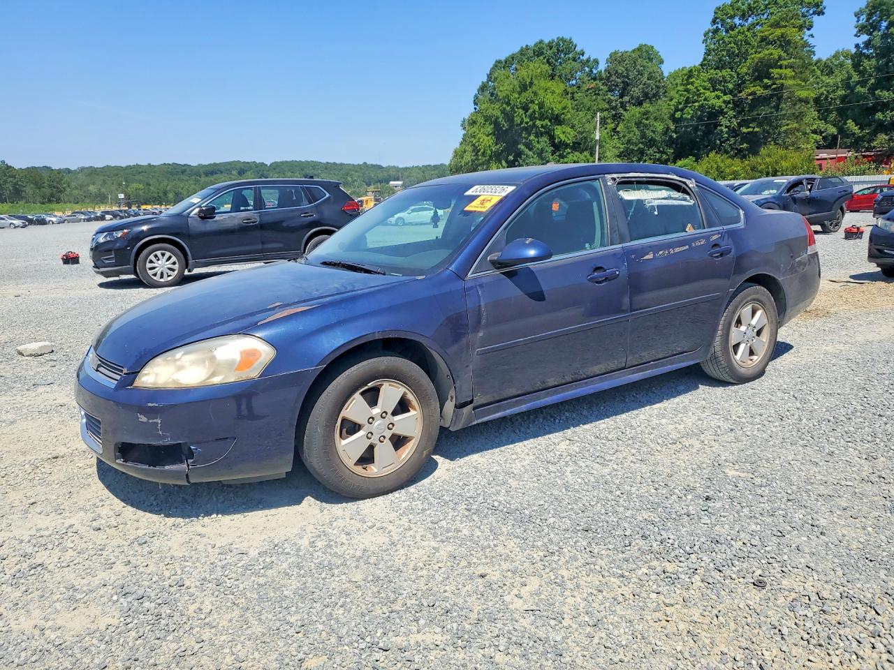 2011 Chevrolet Impala Lt Blue vin: 2G1WG5EK8B1117421