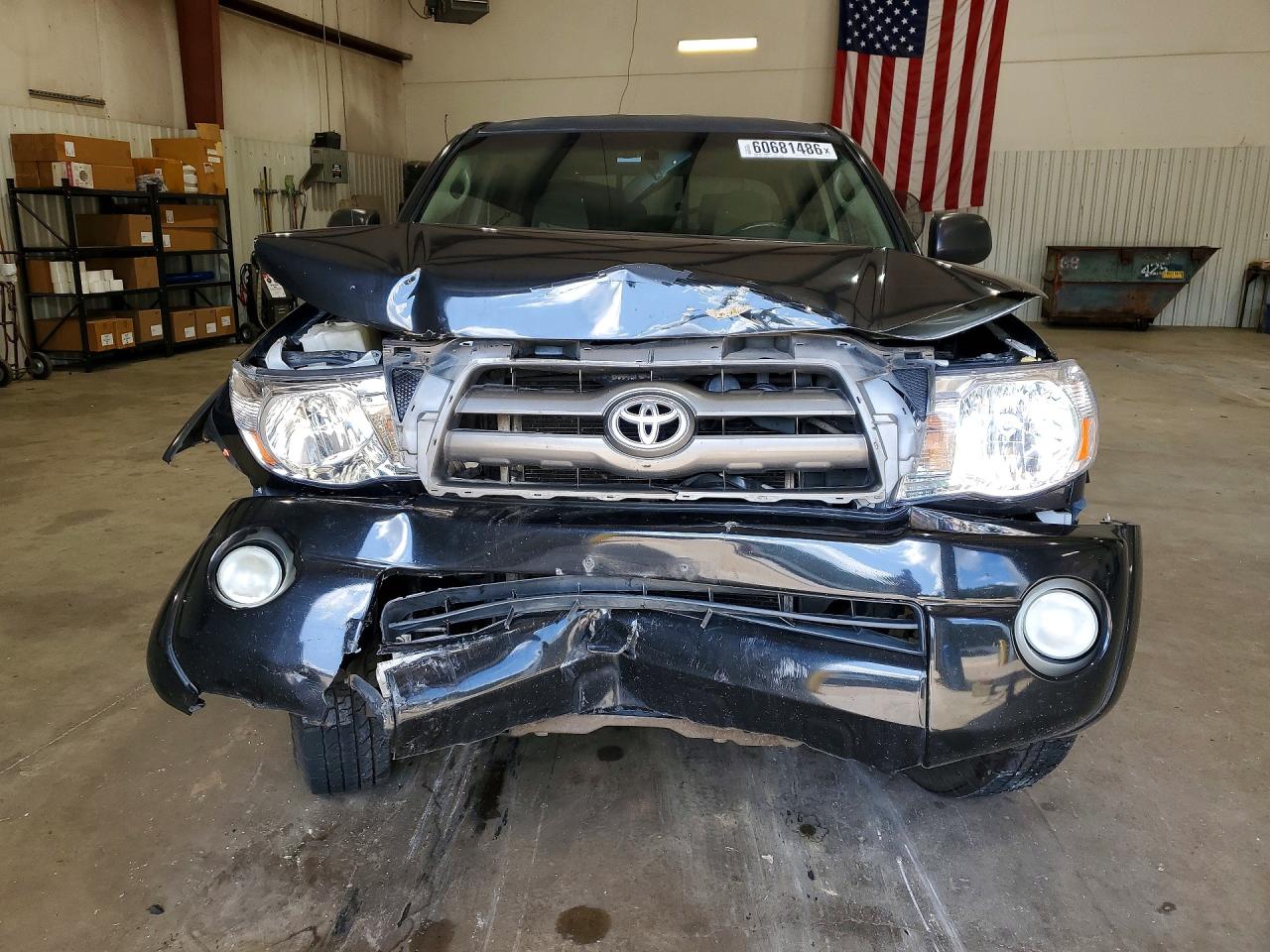 2010 Toyota Tacoma Double Cab Prerunner Black vin: 3TMJU4GNXAM095702