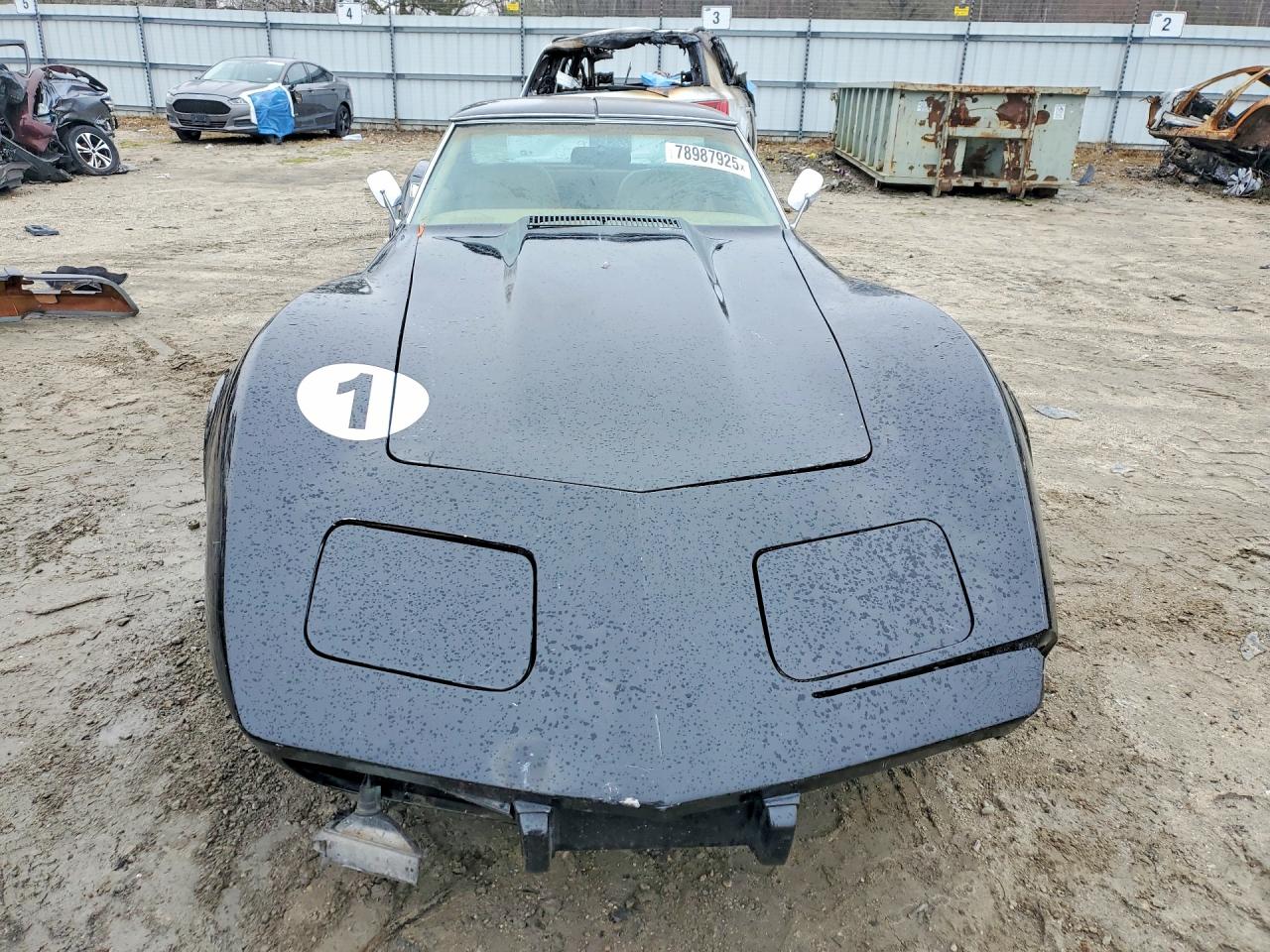 1976 Chevrolet Corvette Black vin: 1Z37L6S439227