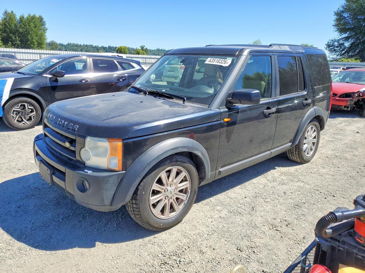 2008 Land Rover Lr3 Se Черный vin: SALAE25498A480244
