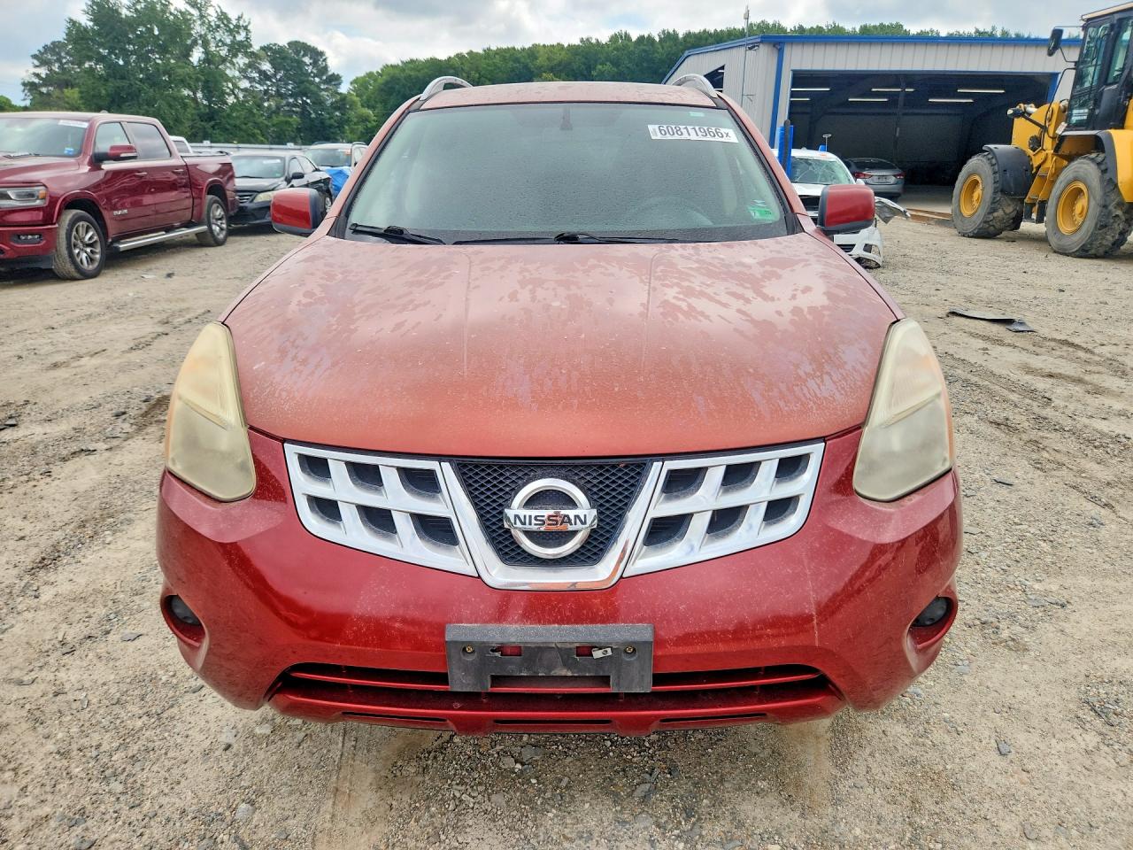 2012 Nissan Rogue Красный vin: JN8AS5MV4CW369189