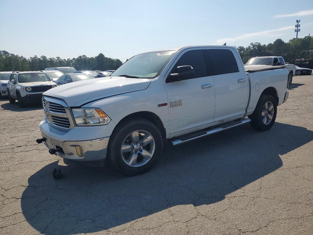 2015 Ram 1500 Slt White vin: 1C6RR7LM7FS728441
