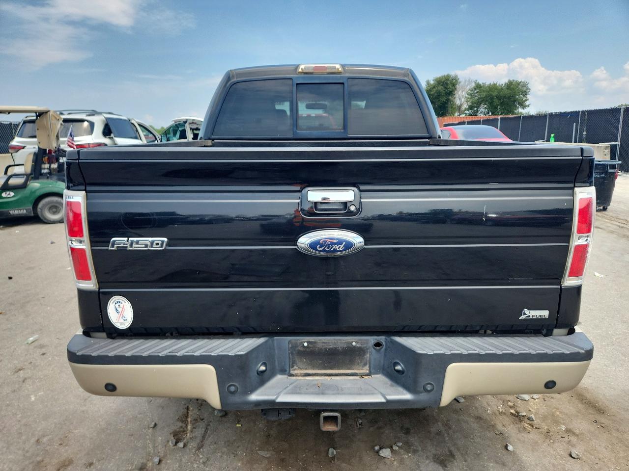 2010 Ford F150 Supercrew Black vin: 1FTFW1CV2AFD71889