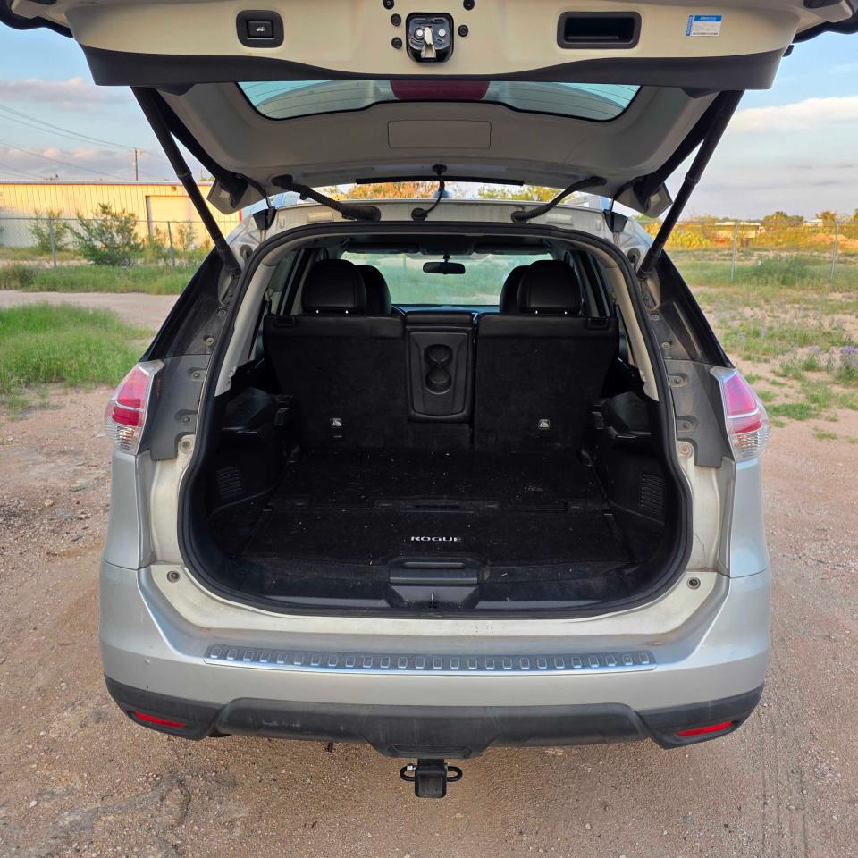 2015 Nissan Rogue Sl Silver vin: 5N1AT2MV9FC862097