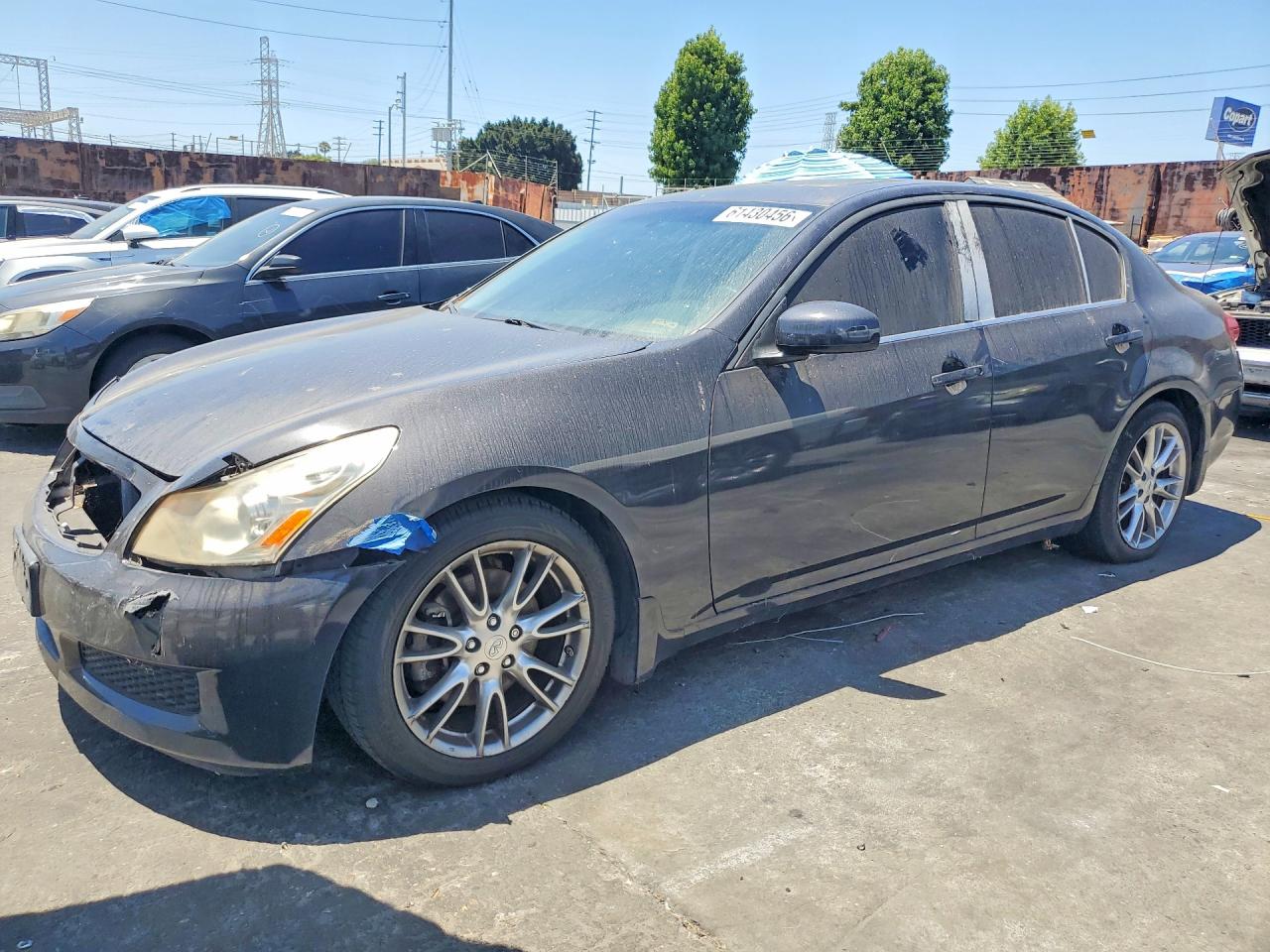 2007 Infiniti G35 Base Gray vin: JNKBV61E97M727131