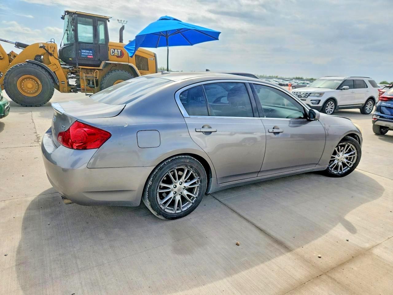 2007 Infiniti G35 Base Gray vin: JNKBV61E97M717344