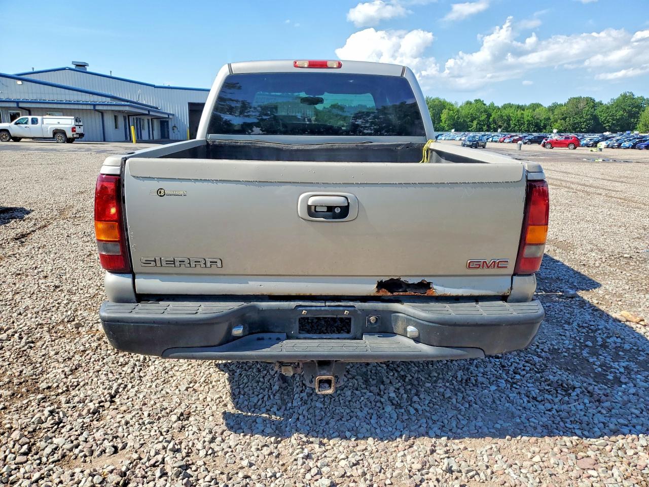 2005 Gmc Sierra K1500 Denali Silver vin: 2GTEK63N151213724