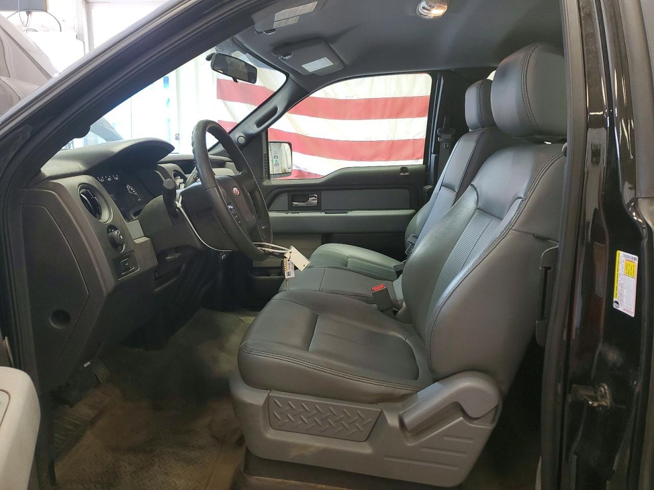 2013 Ford F150 Super Cab Black vin: 1FTFX1ET4DFA56377