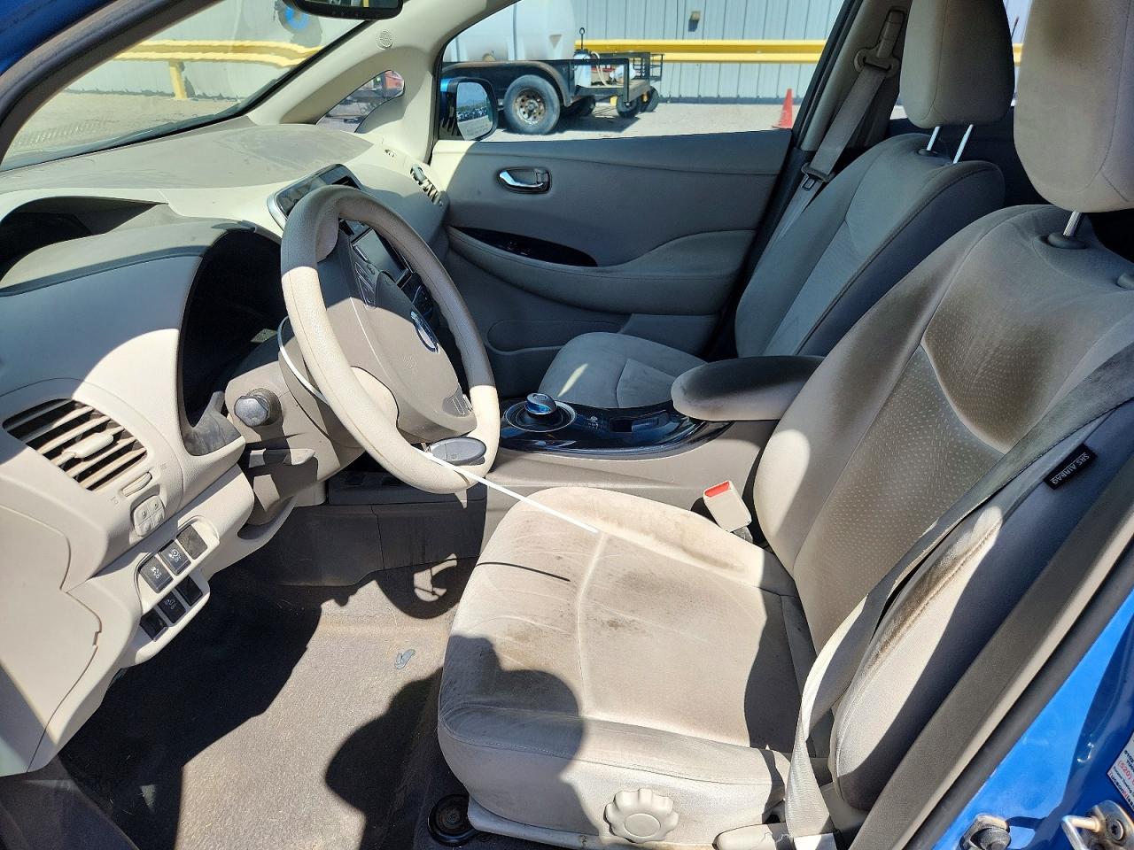 2011 Nissan Leaf Sv Синий vin: JN1AZ0CP3BT002560
