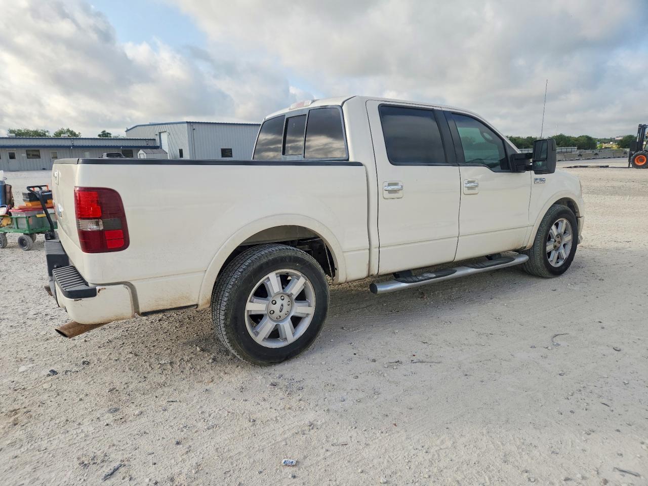 2008 Ford F150 Supercrew Белый vin: 1FTPW12V08FB26749
