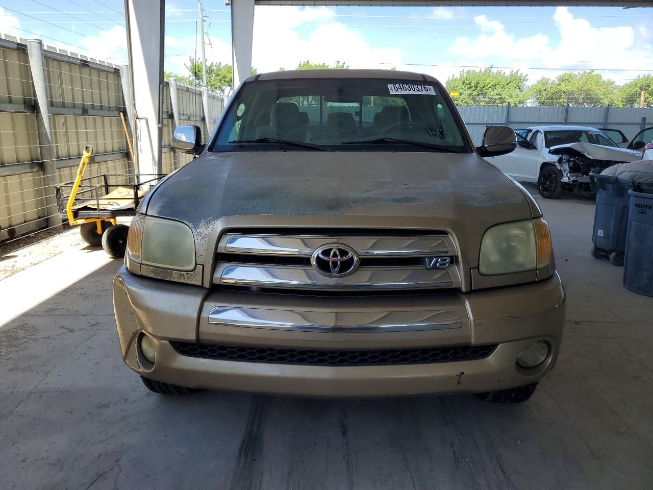 2005 Toyota Tundra Access Cab Sr5 Tan vin: 5TBRT34115S470697