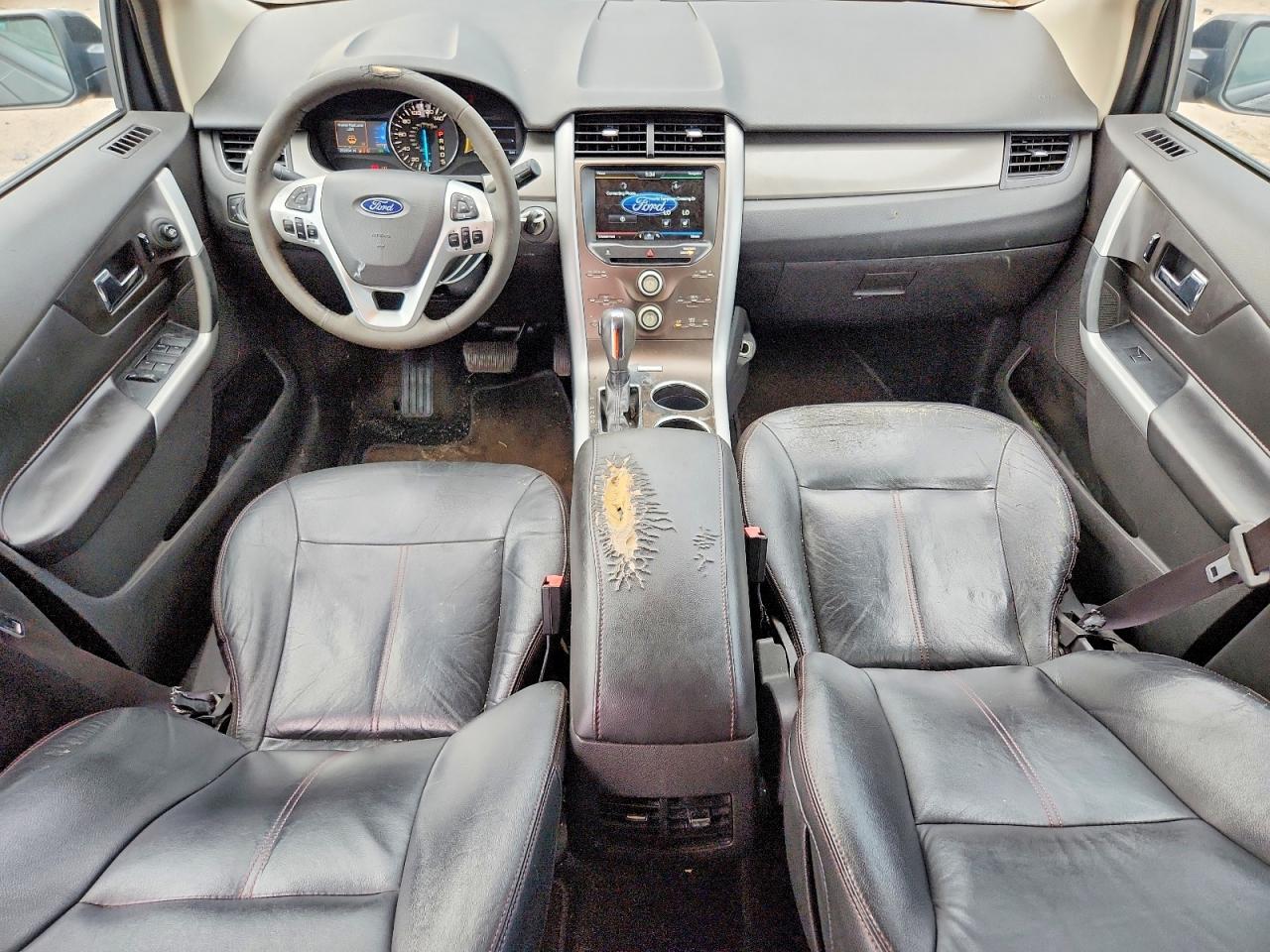 2014 Ford Edge Sel Черный vin: 2FMDK3JC5EBB74900