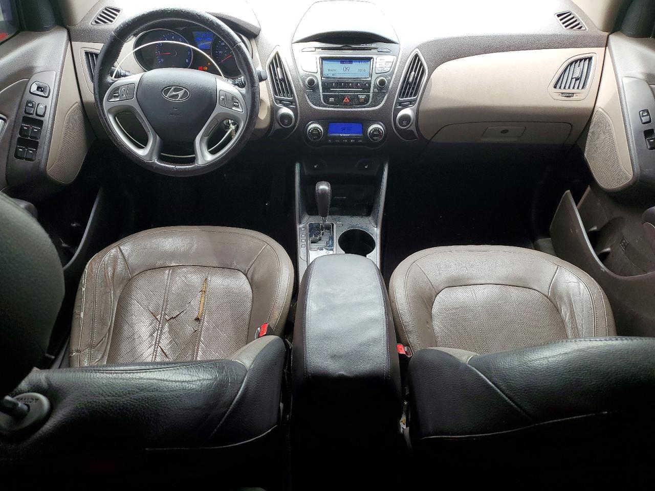 2012 Hyundai Tucson Limited Белый vin: KM8JUCAC0CU405268
