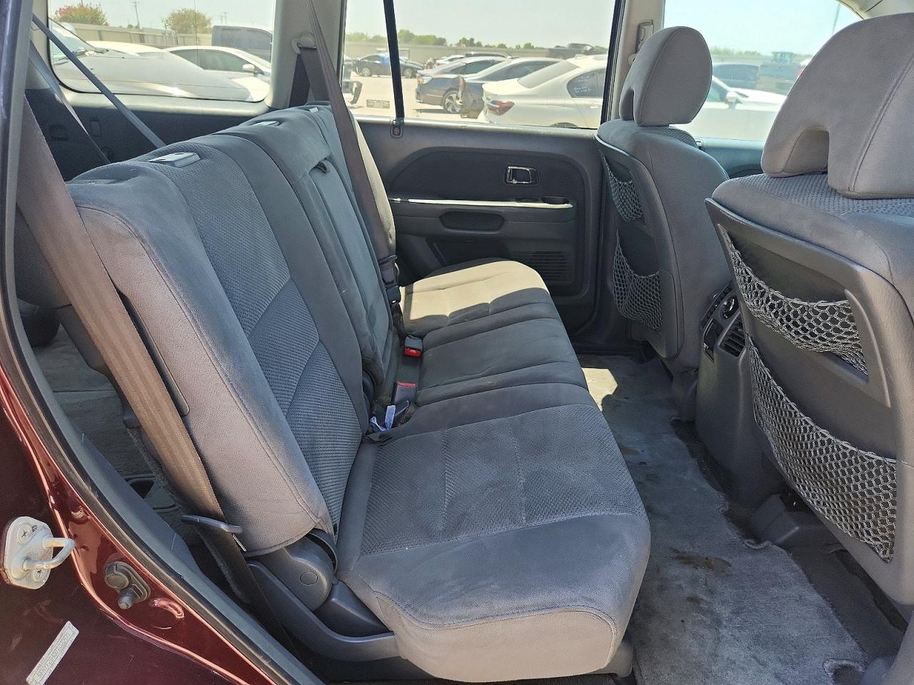 2007 Honda Pilot Ex Burgundy vin: 5FNYF28437B020971