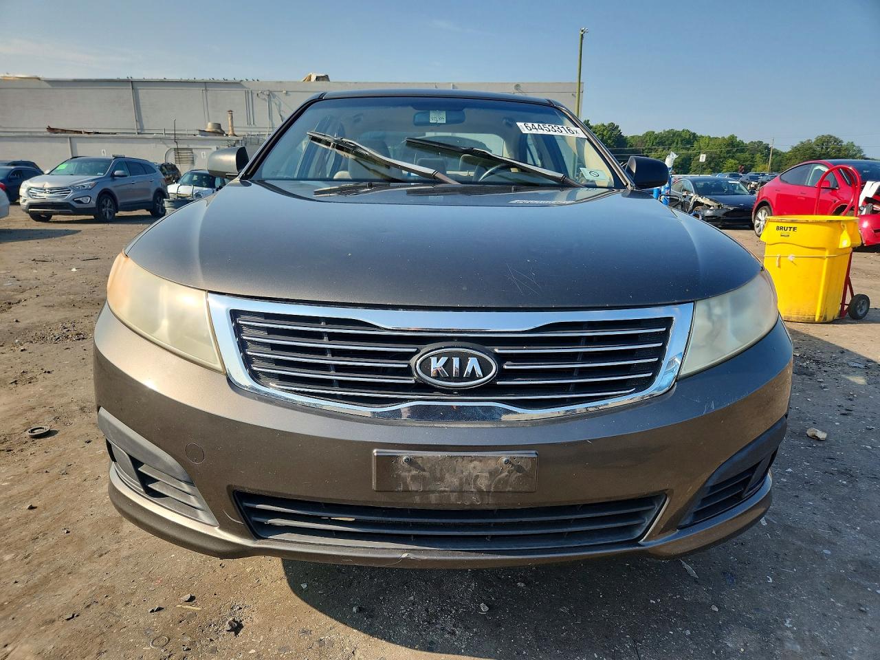 2009 Kia Optima Lx Brown vin: KNAGE228695363933