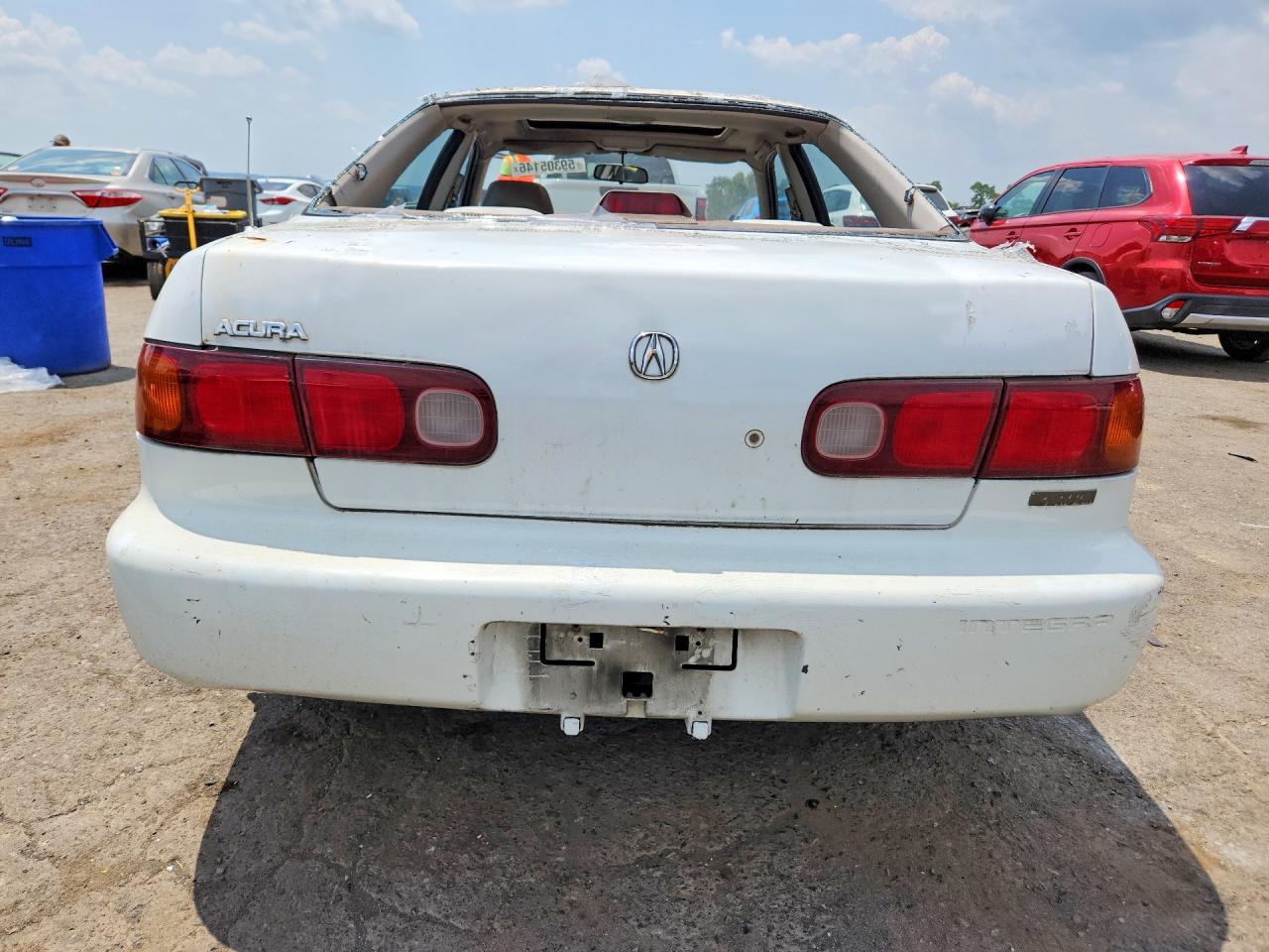 1995 Acura Integra Se Белый vin: JH4DB7661SS006038