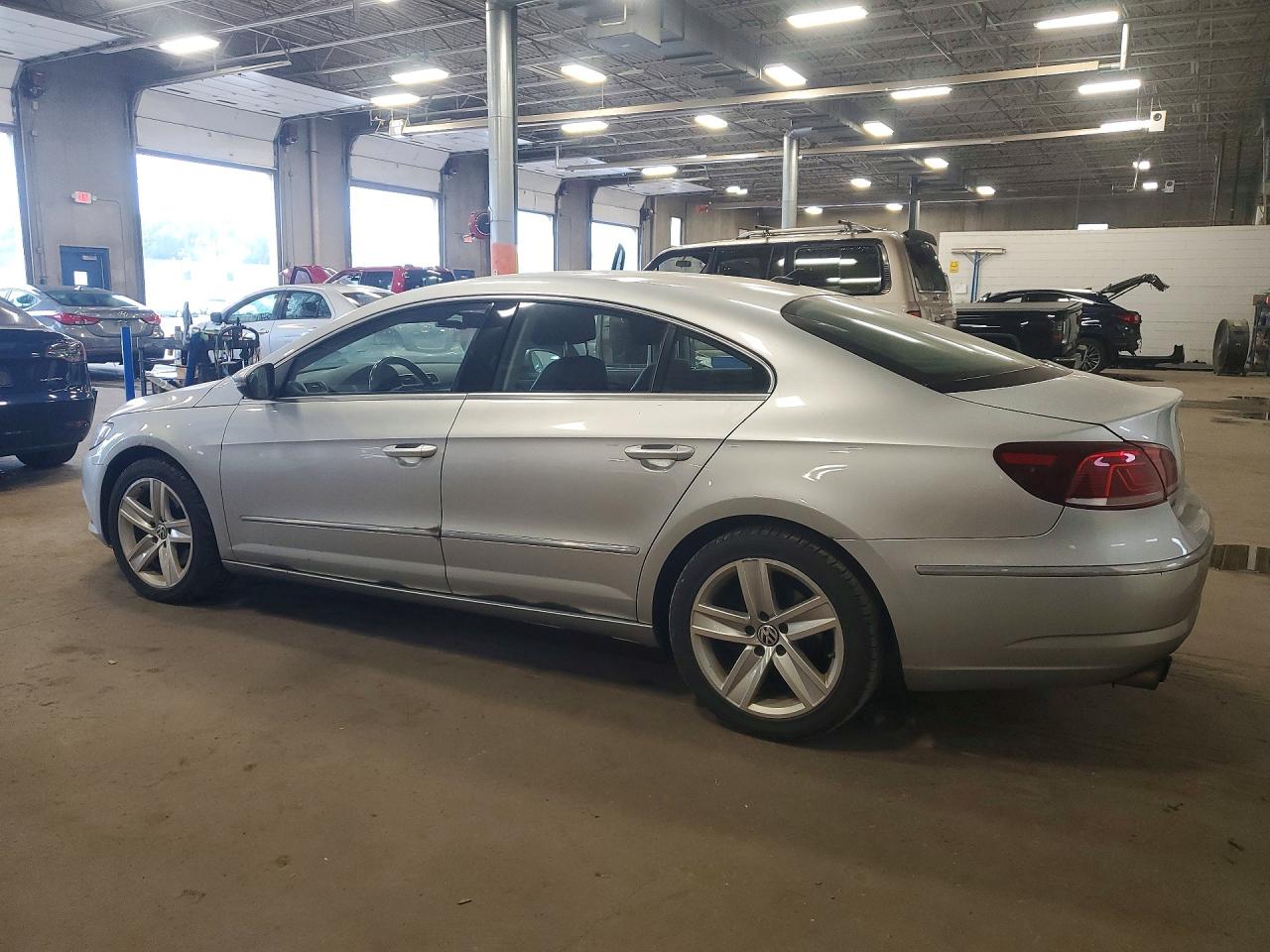 2014 Volkswagen Cc Sport Silver vin: WVWBN7AN9EE540664