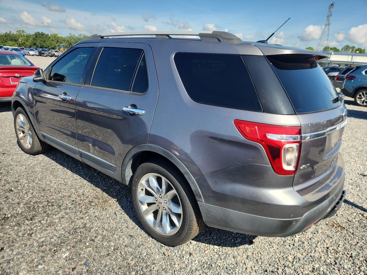 2014 Ford Explorer Xlt Серый vin: 1FM5K8D82EGB88982