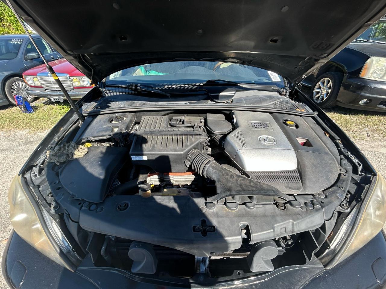 2008 Lexus Rx 400h Black vin: JTJGW31UX82009205