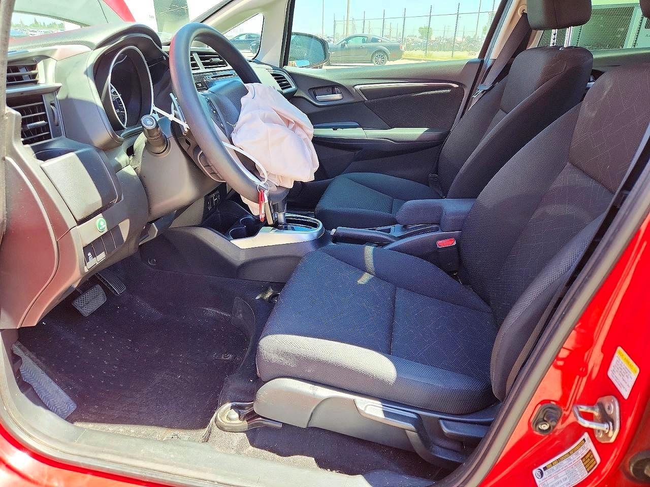 2015 Honda Fit Ex Red vin: 3HGGK5H89FM773492