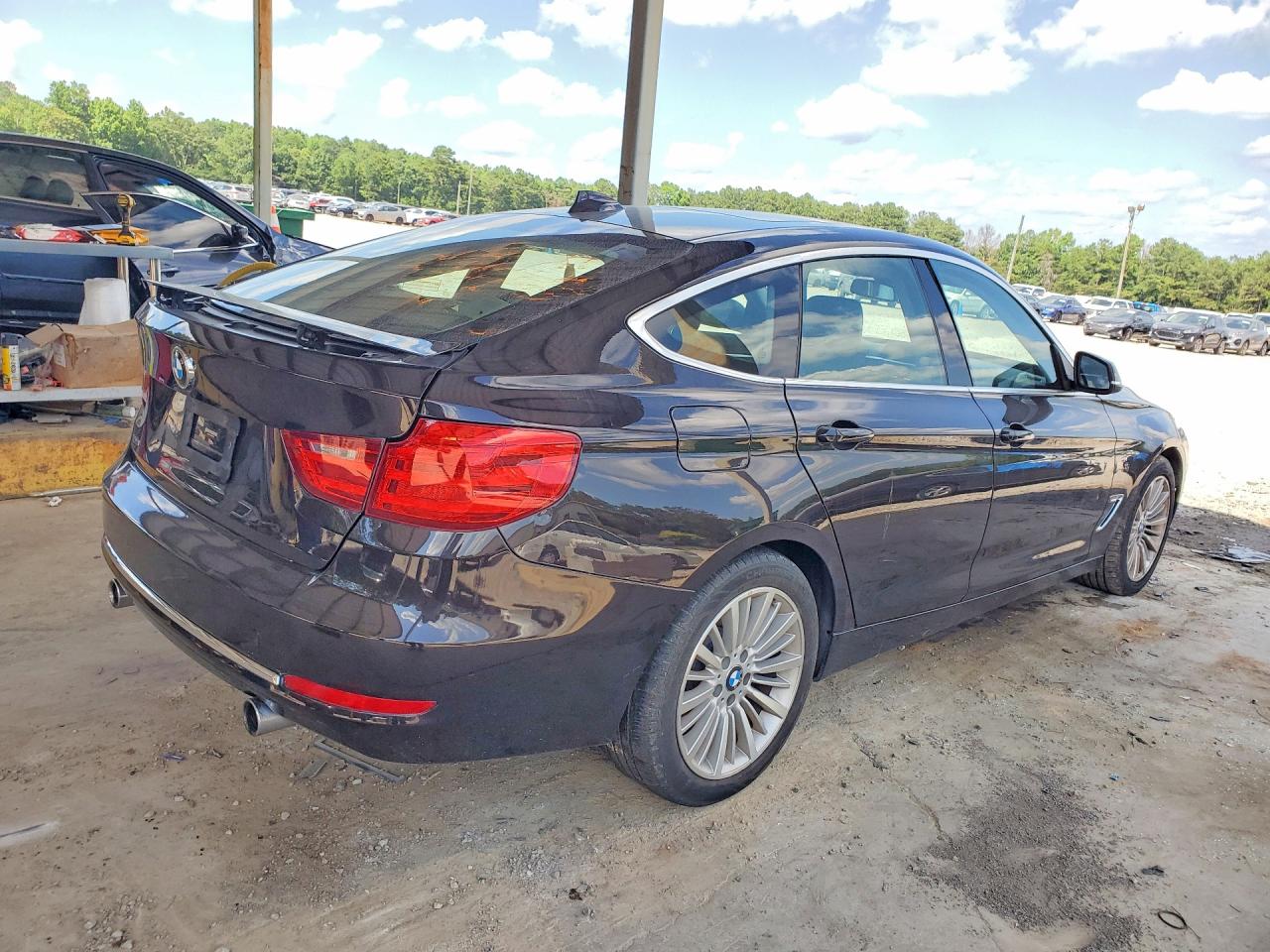 2014 Bmw 335 Xigt Brown vin: WBA3X9C50ED867920