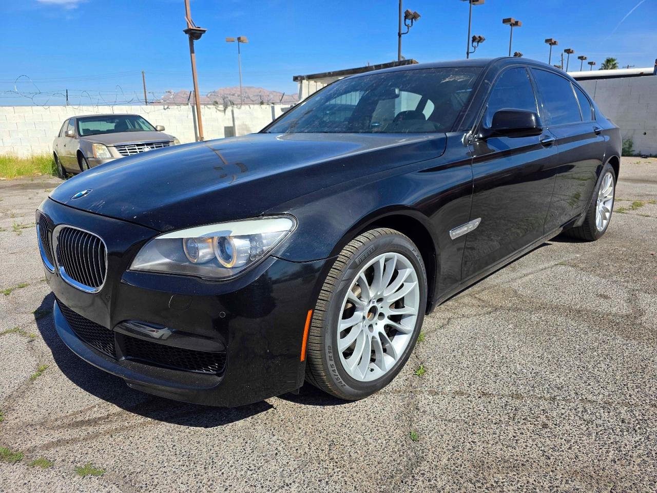 2011 Bmw 750 Li Black vin: WBAKC8C53BC431842