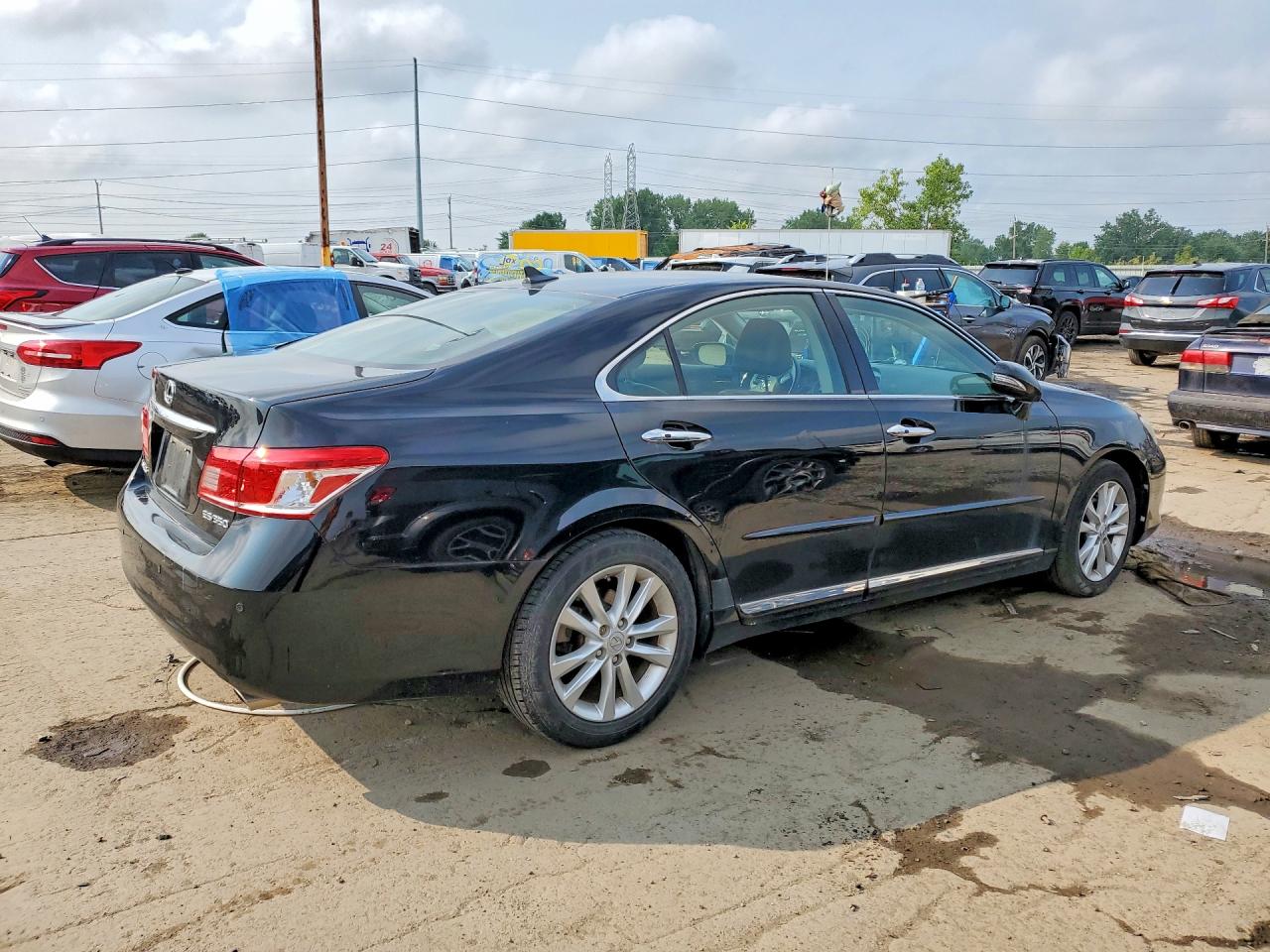 2010 Lexus Es 350 Black vin: JTHBK1EG4A2411971
