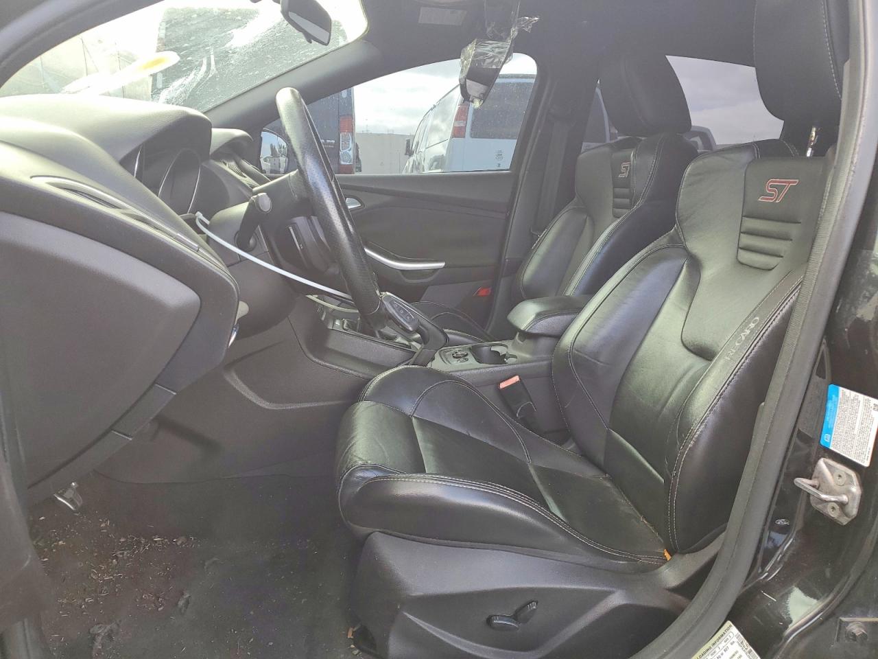 2013 Ford Focus St Black vin: 1FADP3L91DL254612