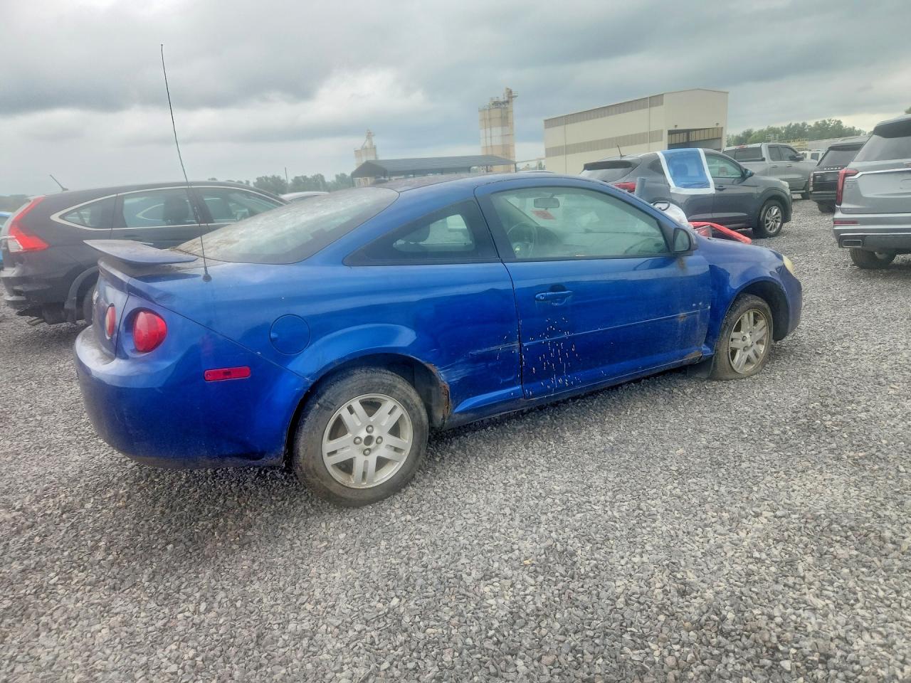 2005 Chevrolet Cobalt Ls Blue vin: 1G1AL12F957650245
