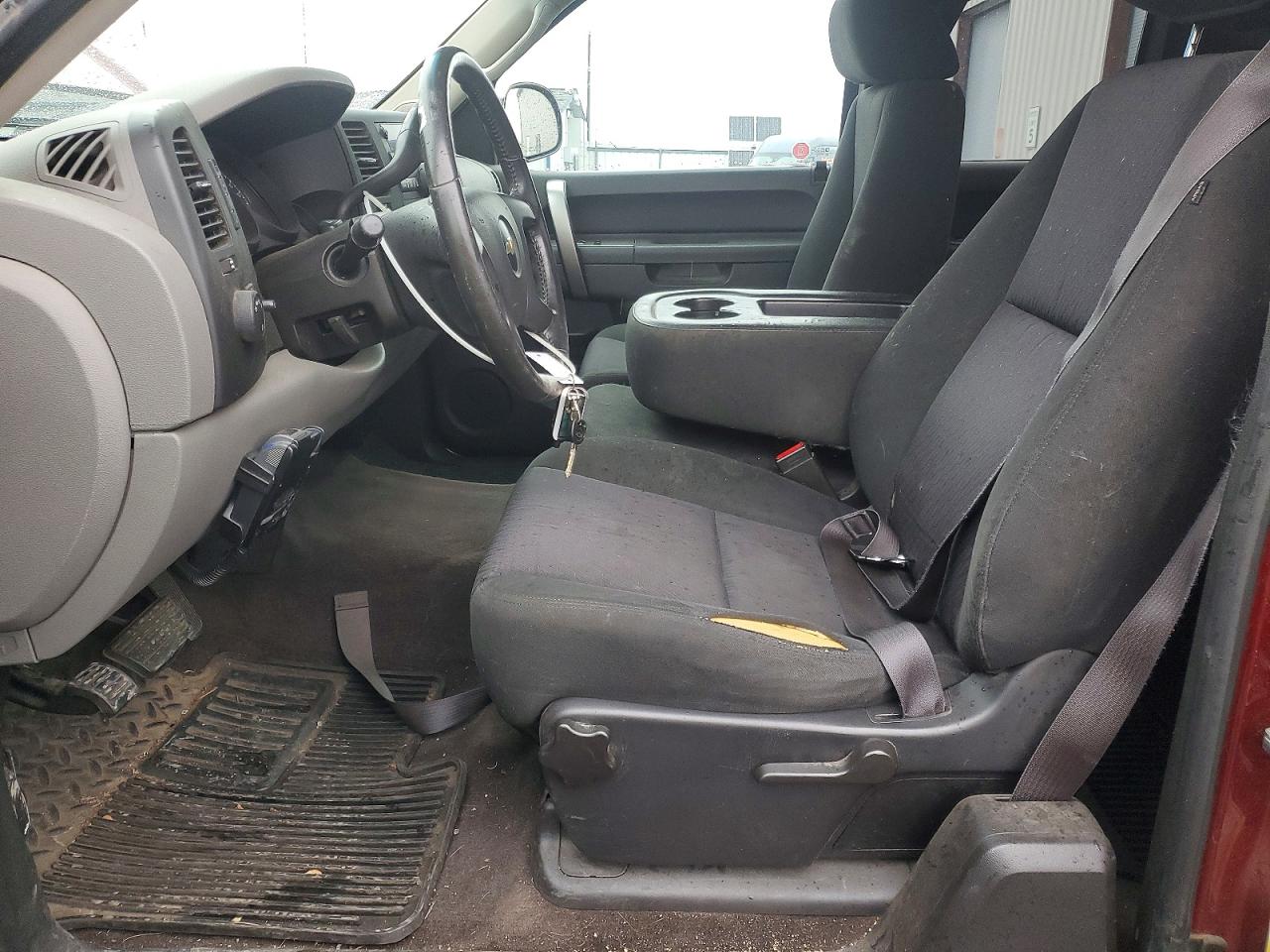 2013 Chevrolet Silverado K1500 Ls Maroon vin: 1GCRKREA0DZ385617